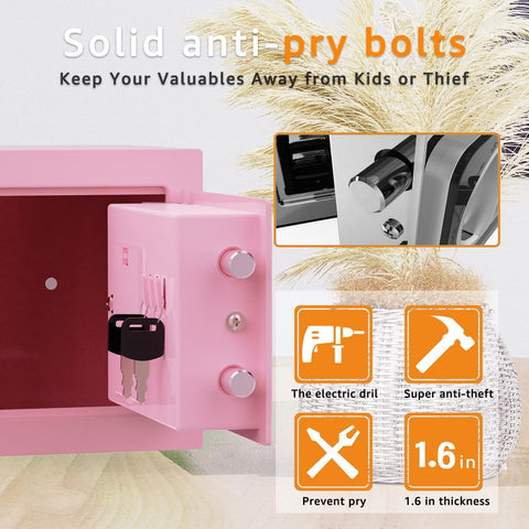 PATRON small safe box emergency keys providing backup access.