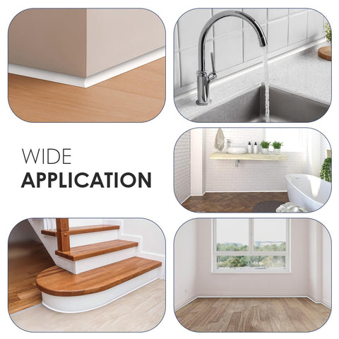 PATTENGO wall and stair edge trim, high-temperature resistant