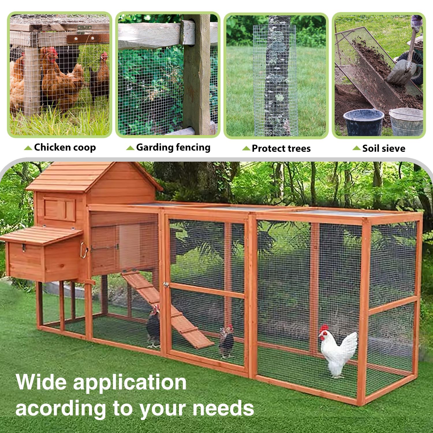PAULEEN 1/2-inch mesh blocks groundhogs rabbits and snakes