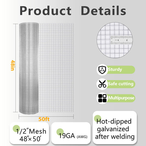 PAULEEN double-layer galvanized after welding cloth for rust resistance