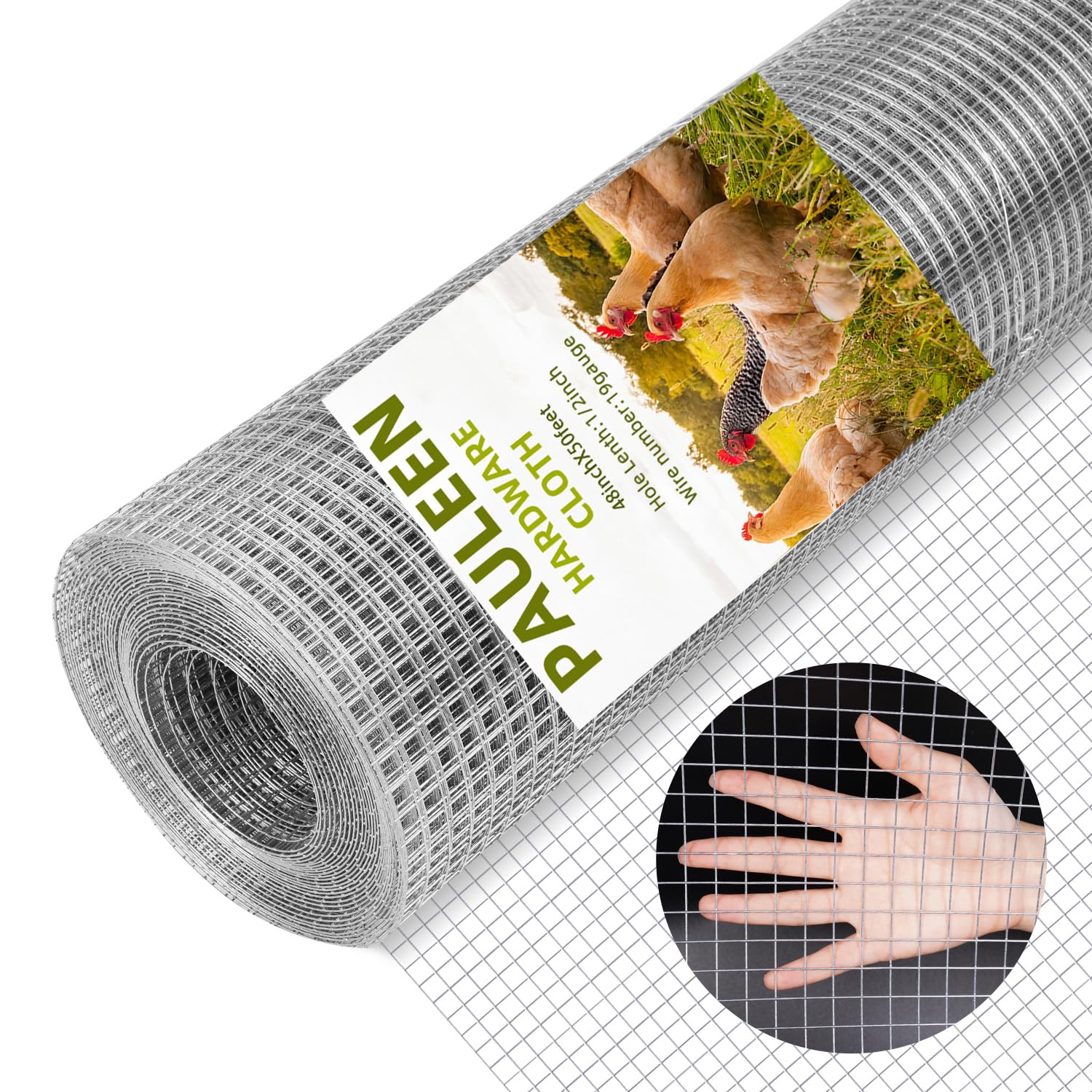 PAULEEN half-inch hardware cloth garden mesh roll for durable garden protection