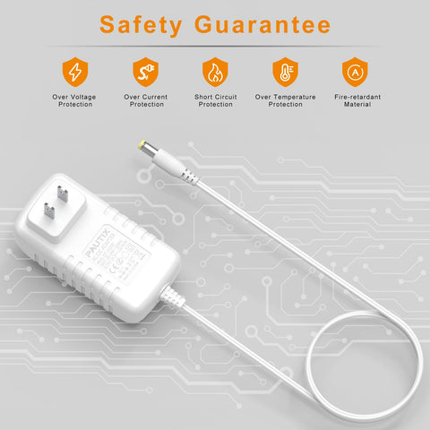 PAUTIX 5.5x2.1mm plug compatibility for LED strips and cameras