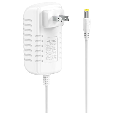 PAUTIX 24V DC power supply front view ideal for LED strips and cameras