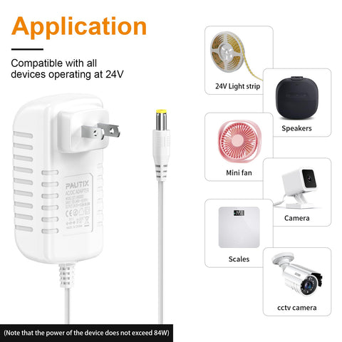 PAUTIX wide input 100-240V compatibility for global use