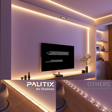 PAUTIX 24V power adapter provides steady power for the strip