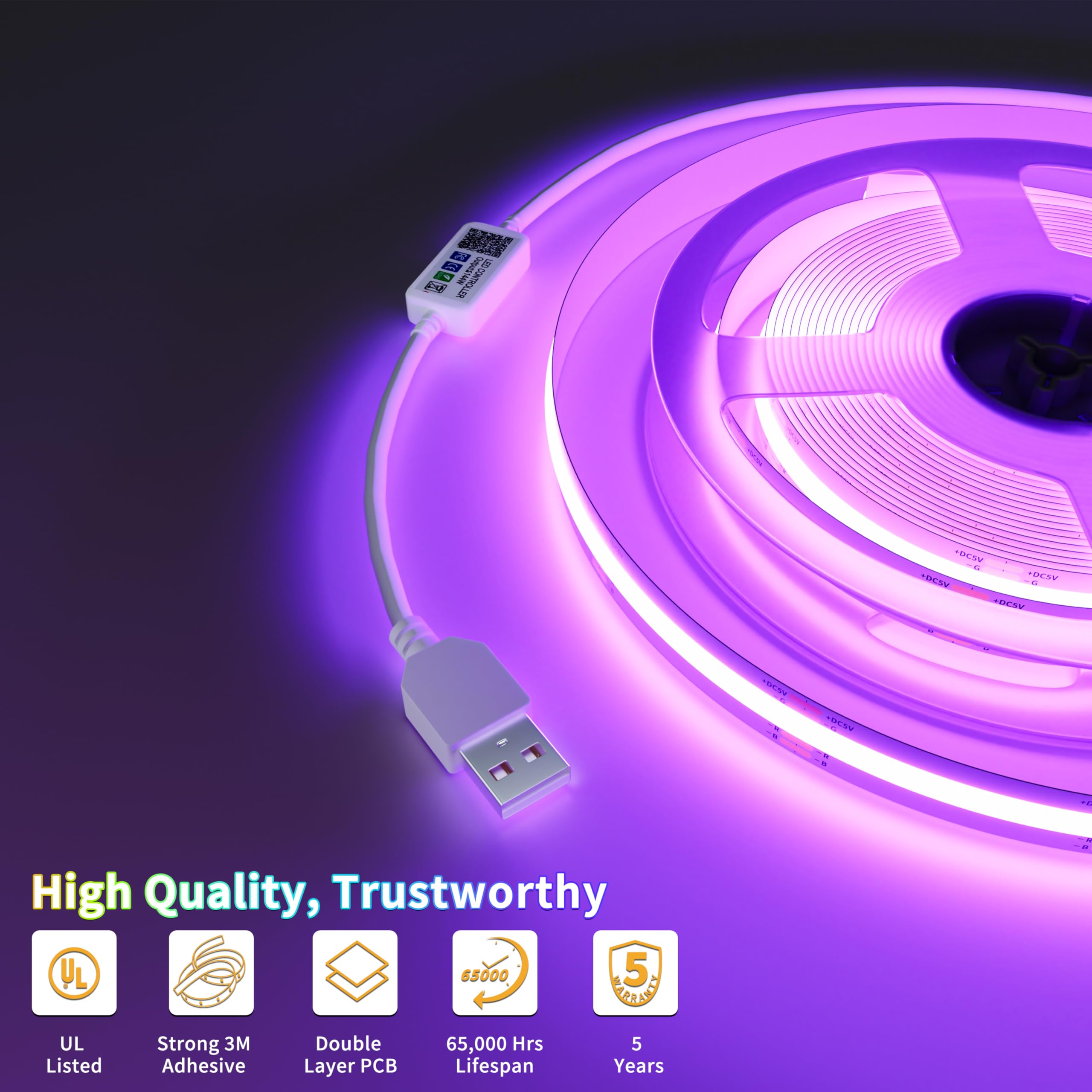 PAUTIX Bluetooth app control makes color changes quick