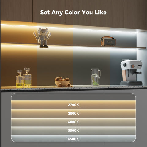 PAUTIX COB LED strip with 1920 LEDs delivers intense, uniform brightness