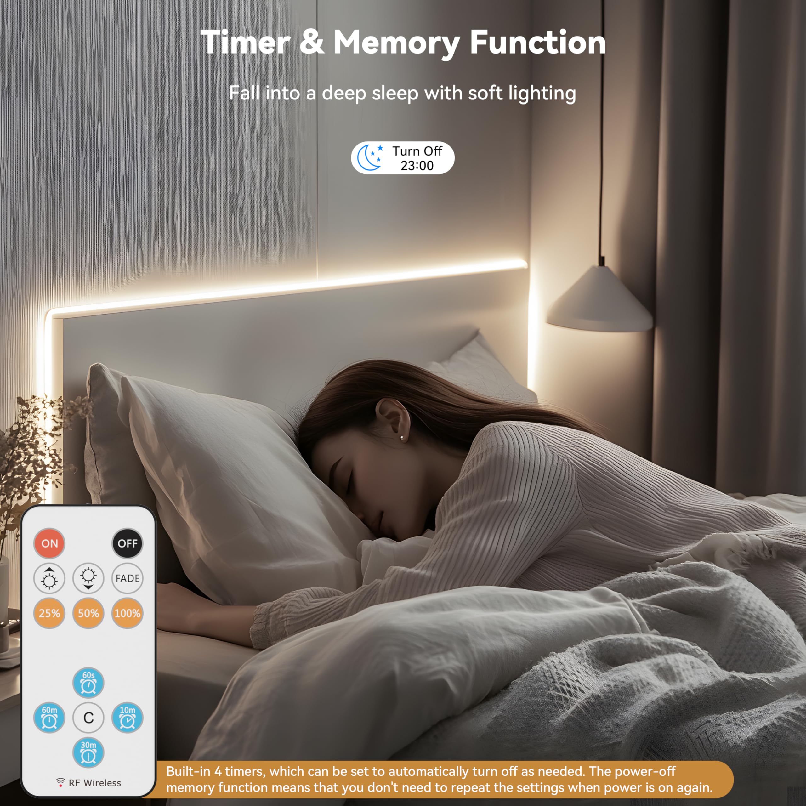 PAUTIX COB LED strip power supply provides 24V safe operation
