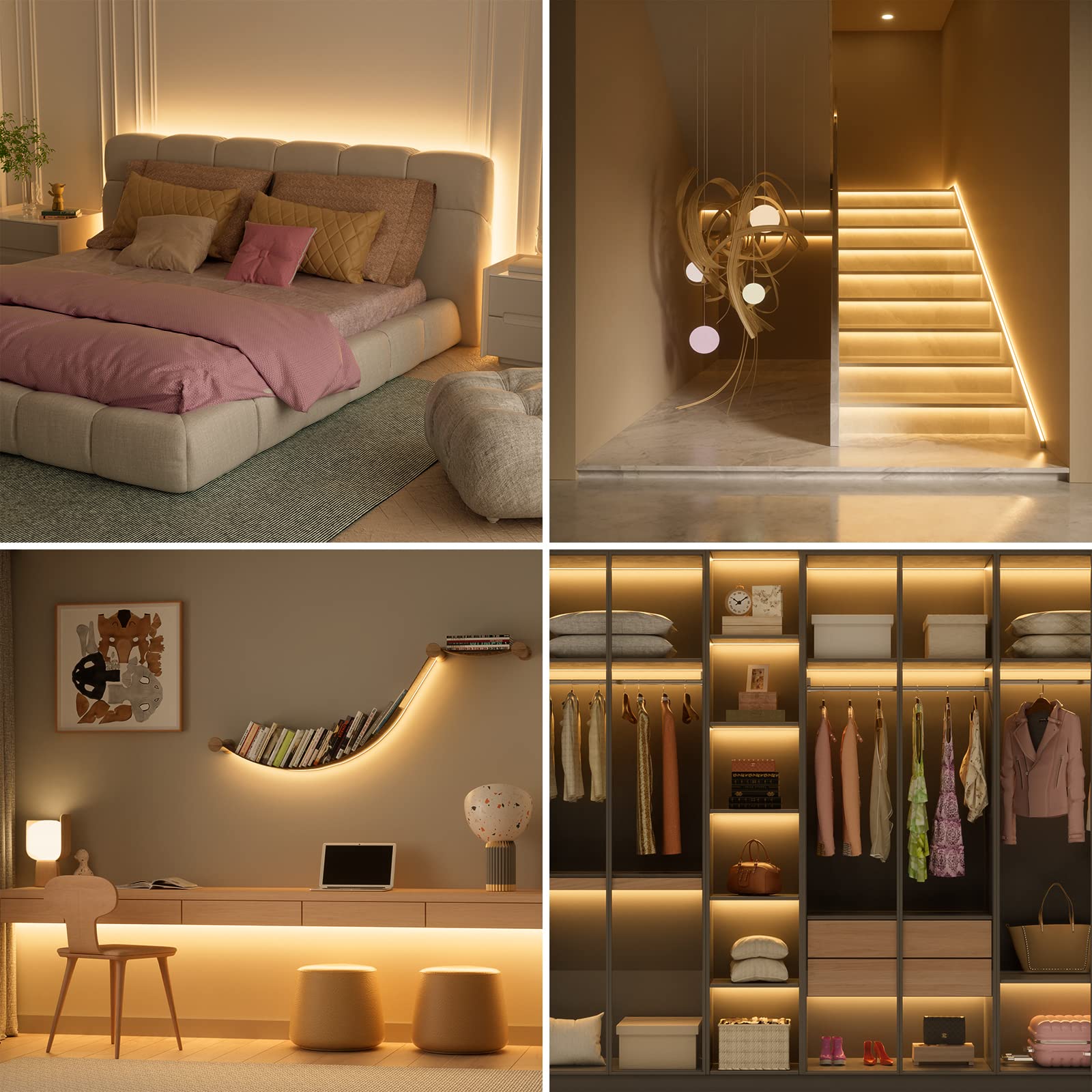PAUTIX dimming control helps set mood with adjustable brightness.
