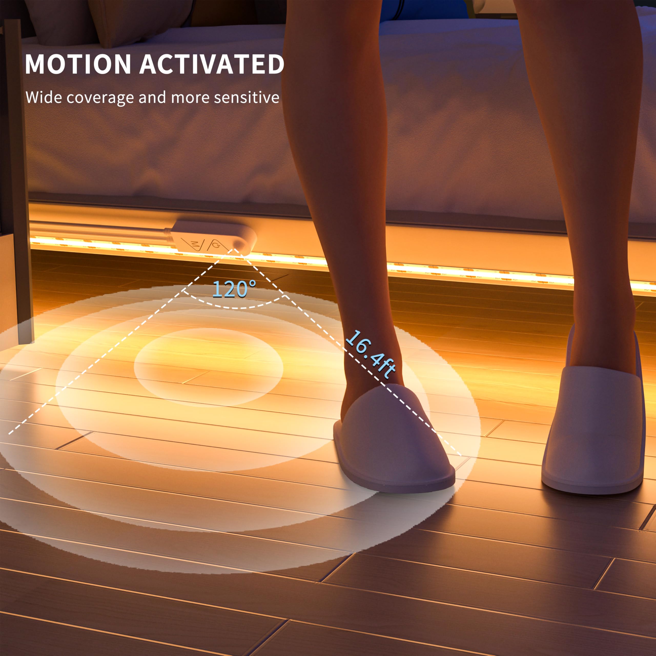 PAUTIX dimmable memory feature on COB strip with adjustable brightness
