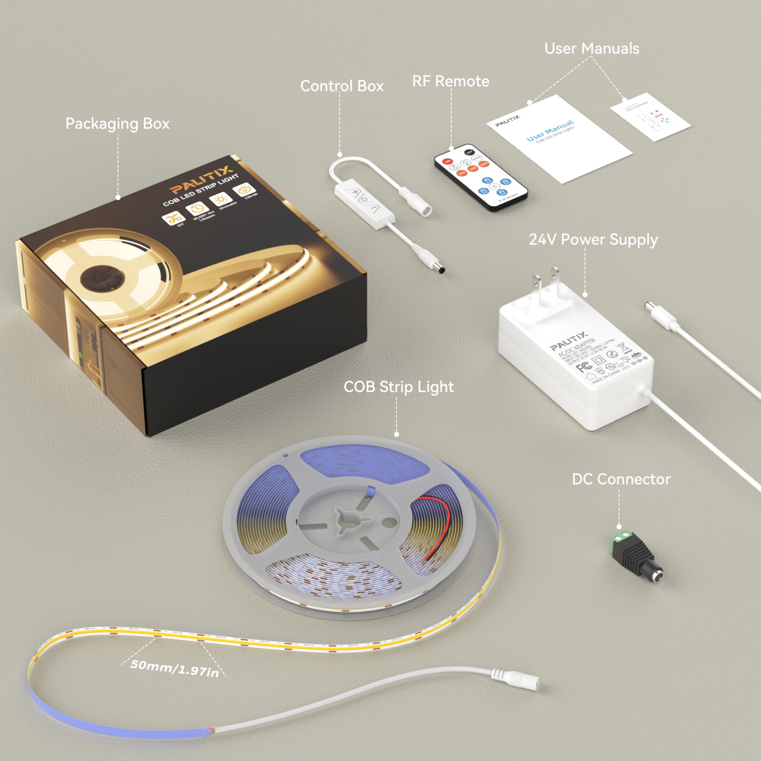 PAUTIX kitchen cabinet lighting demonstrates practical under-cabinet use.