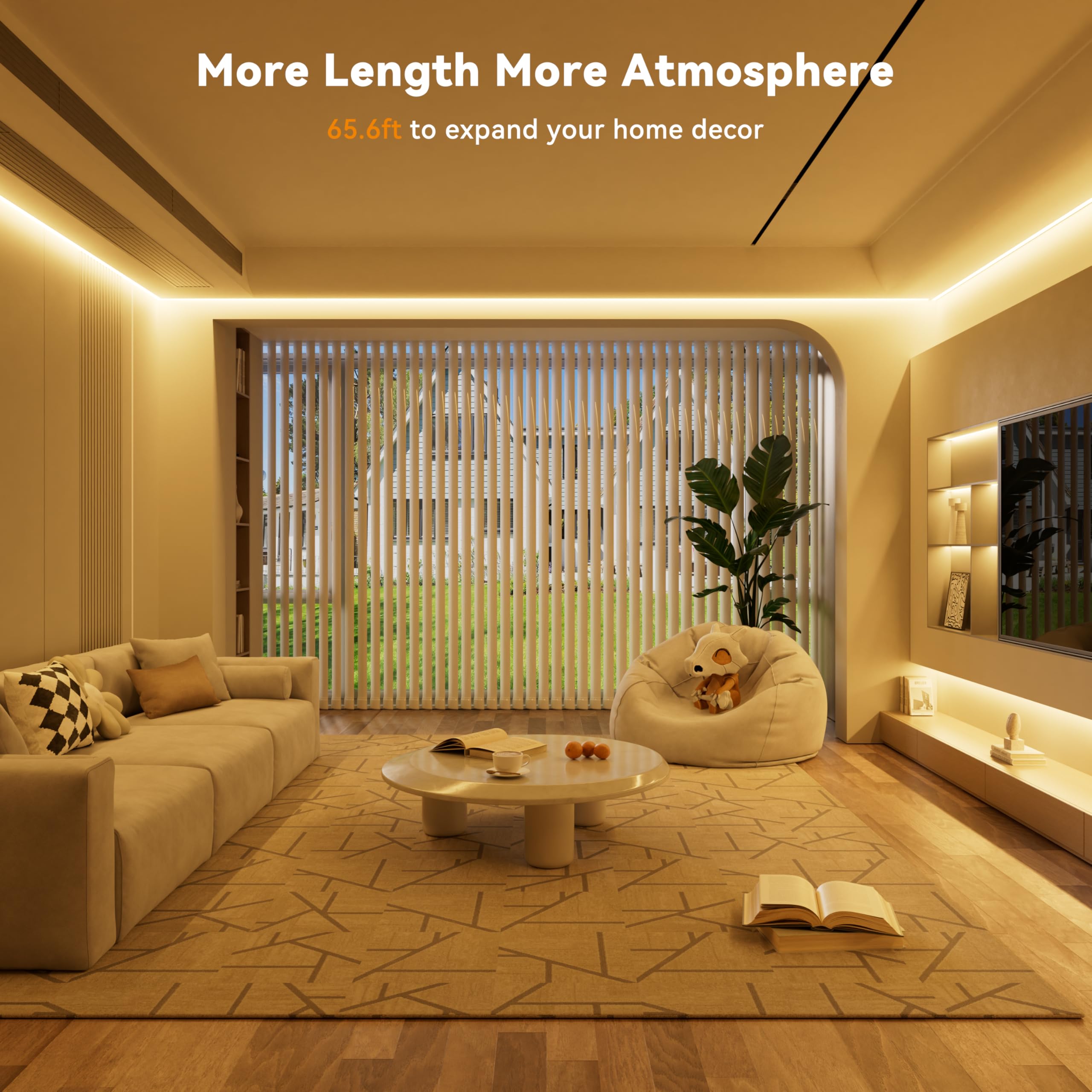 PAUTIX LED strip remote control enables easy dimming and scenes