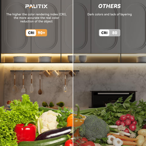 PAUTIX warm white 2700K glow creates cozy ambience