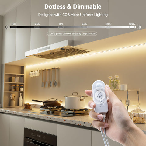 PAUTIX cuttable LED strip supports easy DIY installation.