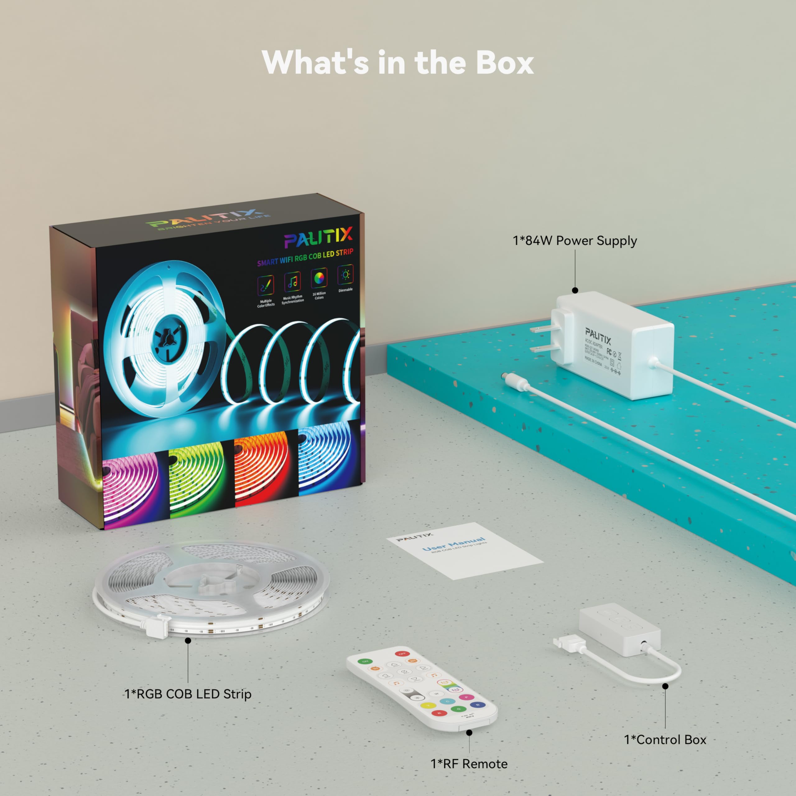 PAUTIX easy installation on mirrors, walls, and cabinets