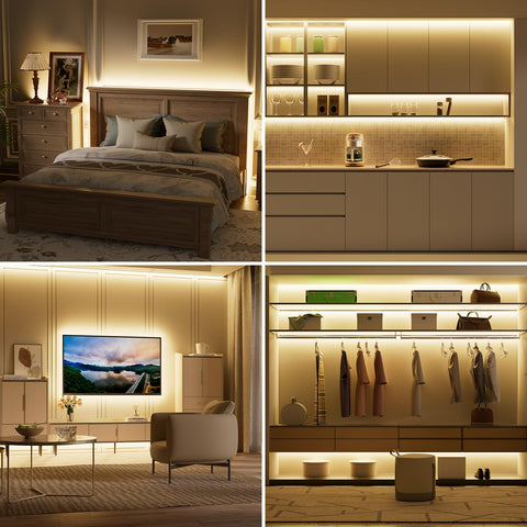 PAUTIX mirror lighting for vanity with flattering warm glow