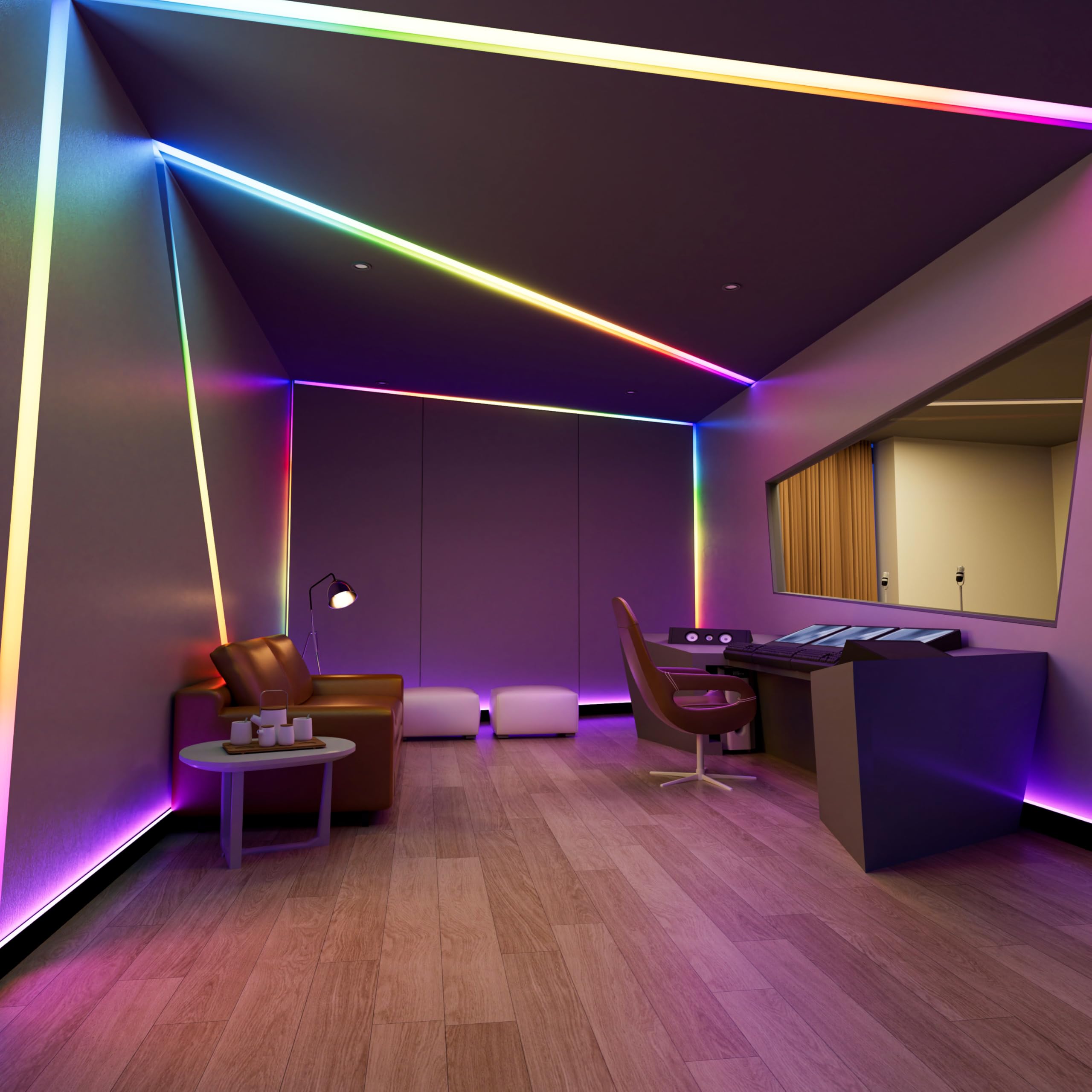 PAUTIX mic-synced lighting with Bluetooth app