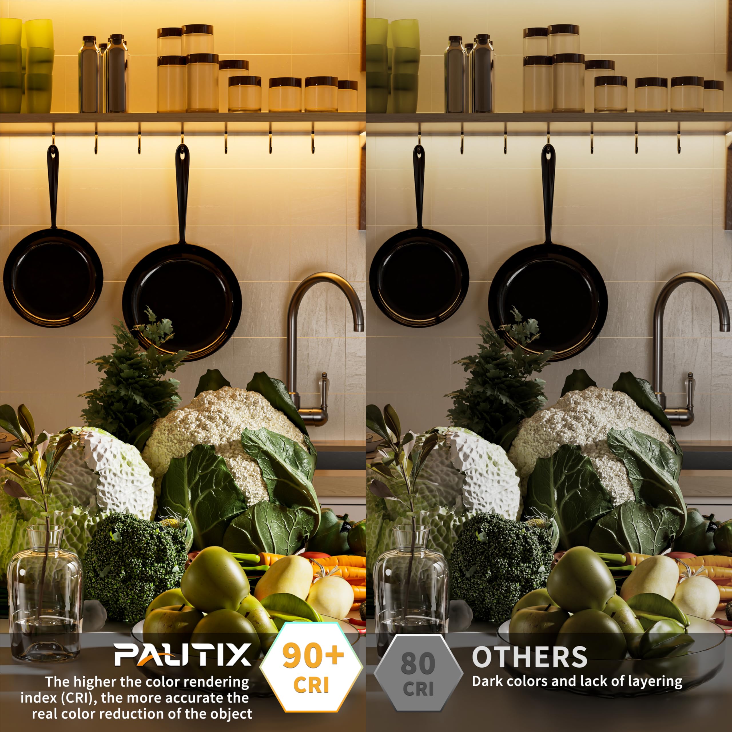 PAUTIX packaging includes connectors and clips for quick installation