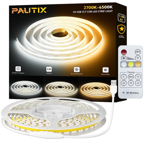 PAUTIX tv-backlight-packaging shows the strip for easy DIY installation.