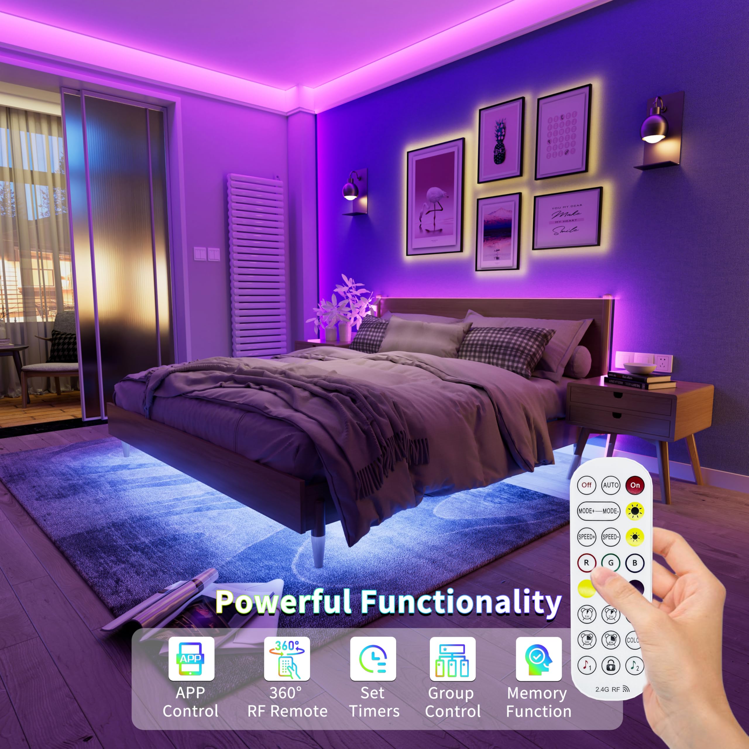 PAUTIX under-cabinet LED strip flexibly illuminates countertops