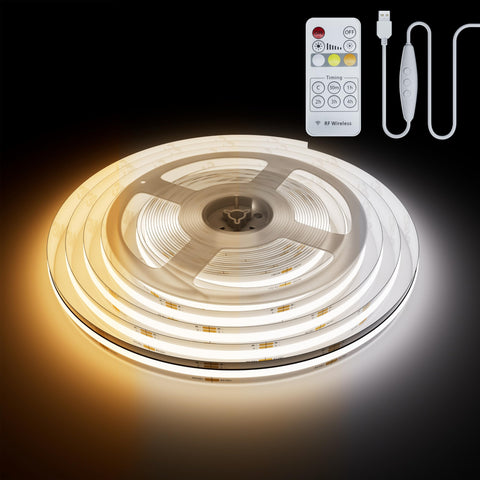 PAUTIX USB-CCT LED strip backlight for TV with adjustable color temperature