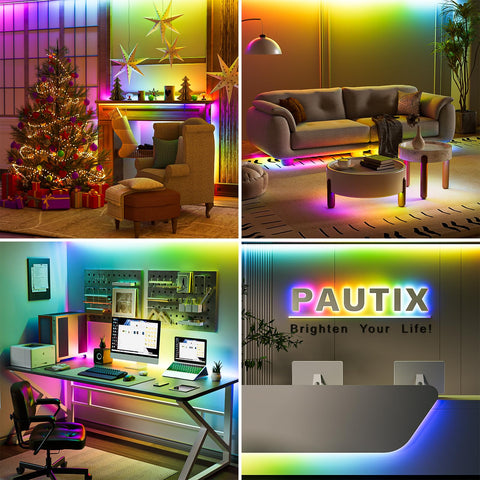 PAUTIX versatile uses for TV backs, cabinets, bedrooms and parties.