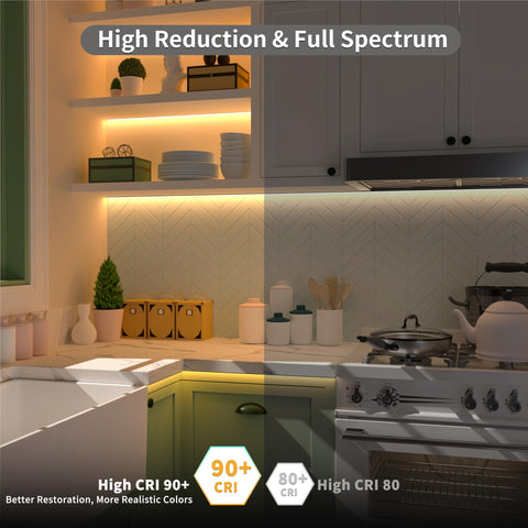PAUTIX warm white illumination suited for mood and task lighting