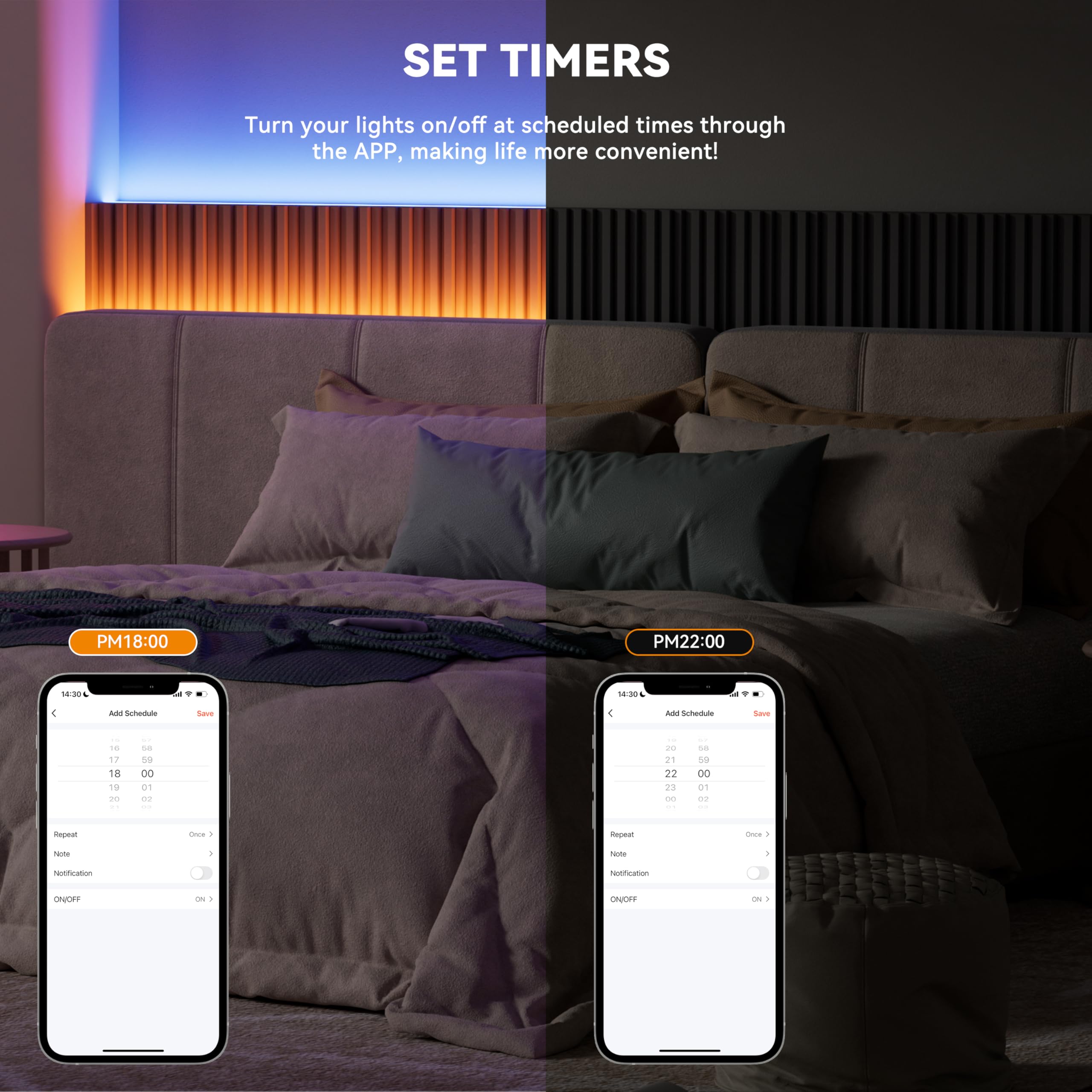 PAUTIX app interface showing remote control setup for convenience
