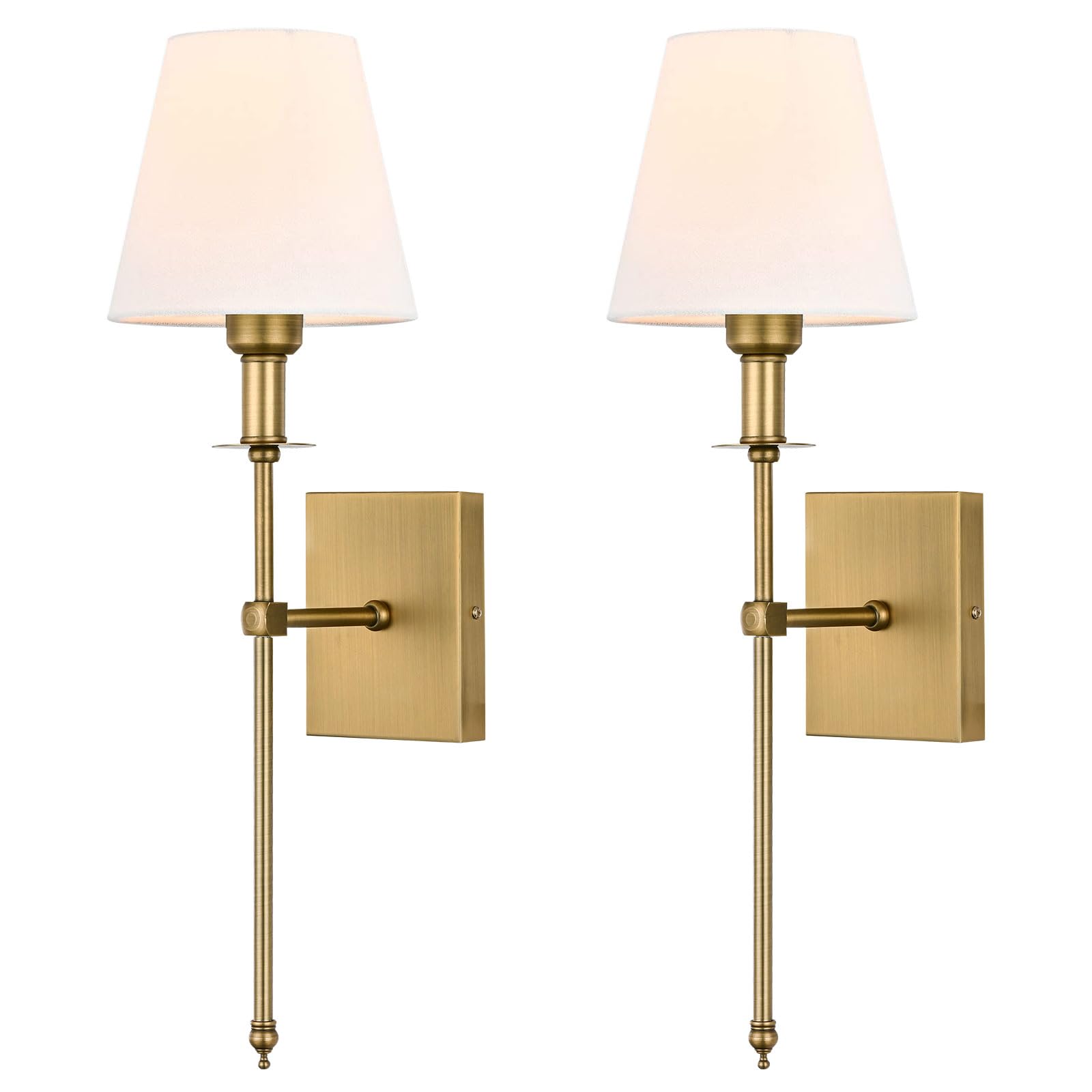 Pauwer slim wall sconces ideal for hallways and entryways with ambient glow