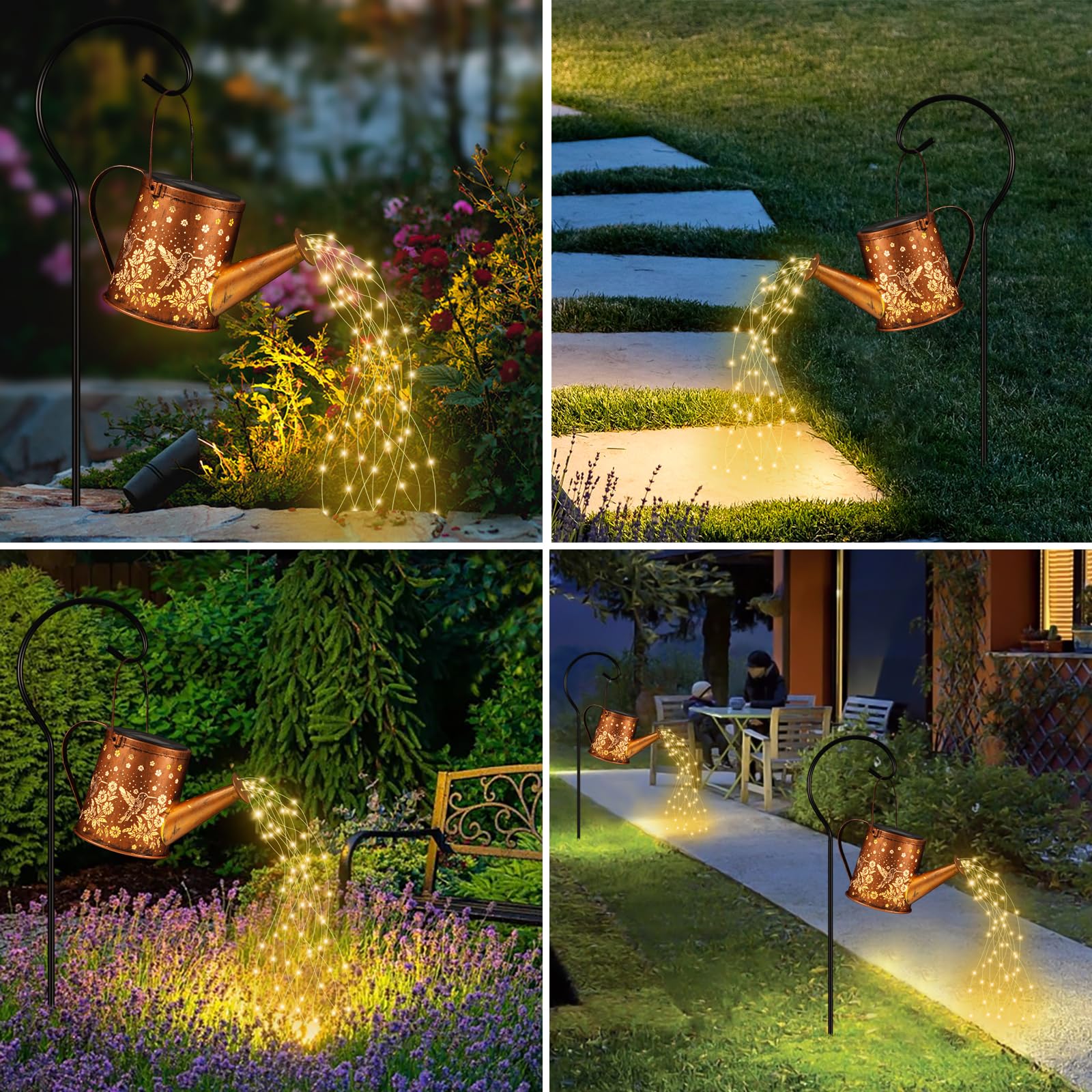 Pawatee warm glow brightens evenings for relaxing outdoor moments.