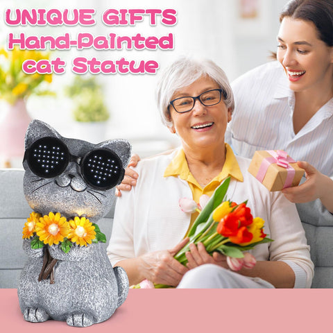 Pawatee weatherproof garden ornament withstands rain for year-round charm.