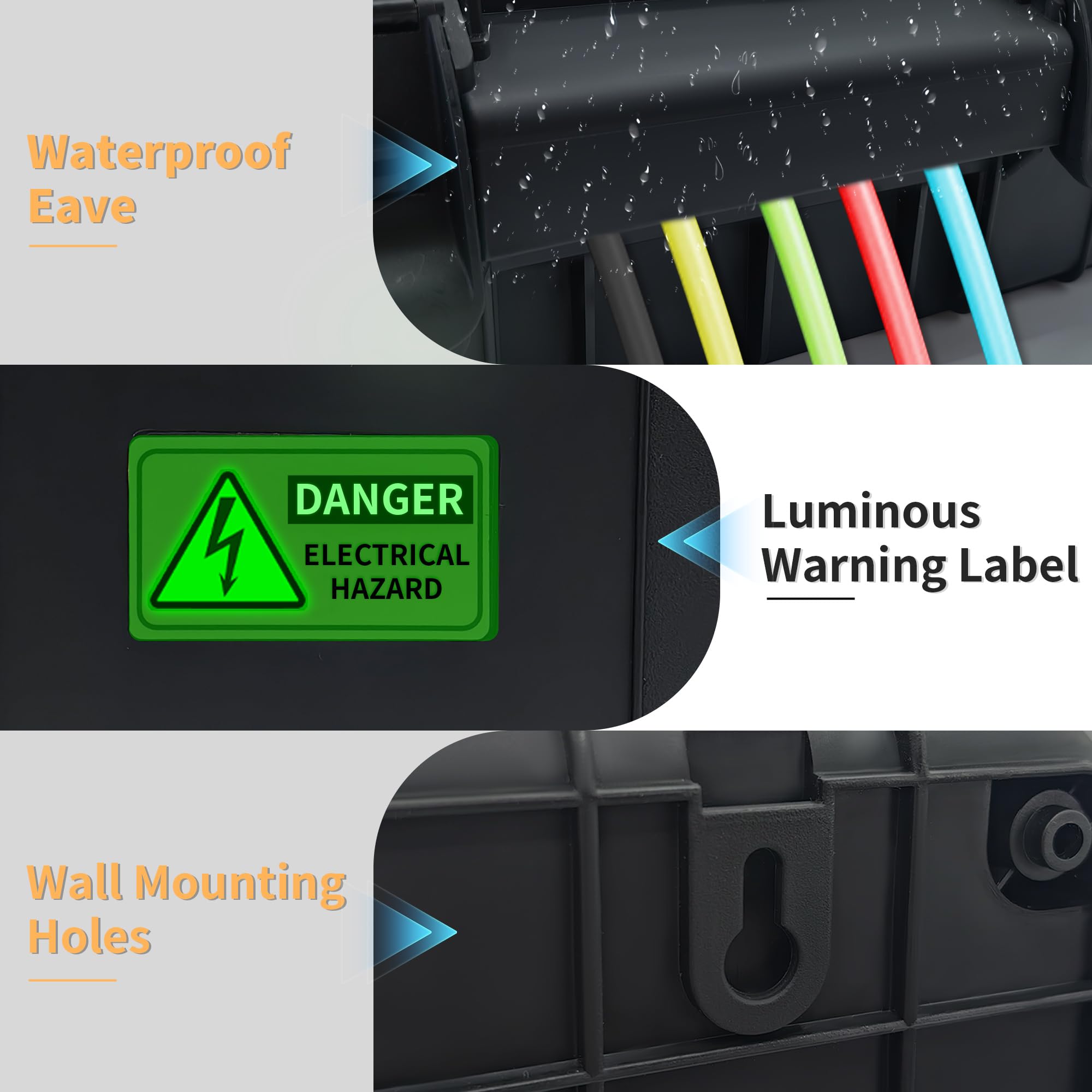 Paxboxtech wall mounting option demonstrates simple, durable outdoor installation