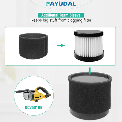 PAYUDAL foam sleeve pack close-up showing durable sleeves