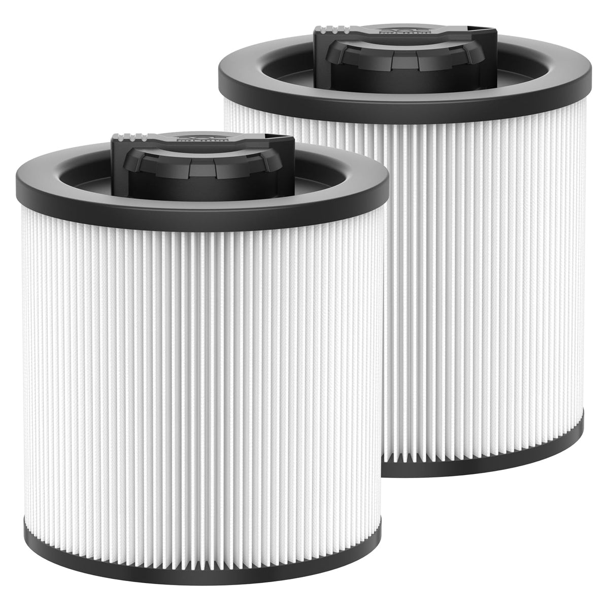 PAYUDAL DXVC6910 cartridge filter front view with high-efficiency filtration for DeWalt vacuums.