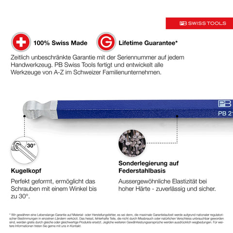 PB Swiss Tools Rainbow color coding speeds size identification during maintenance.