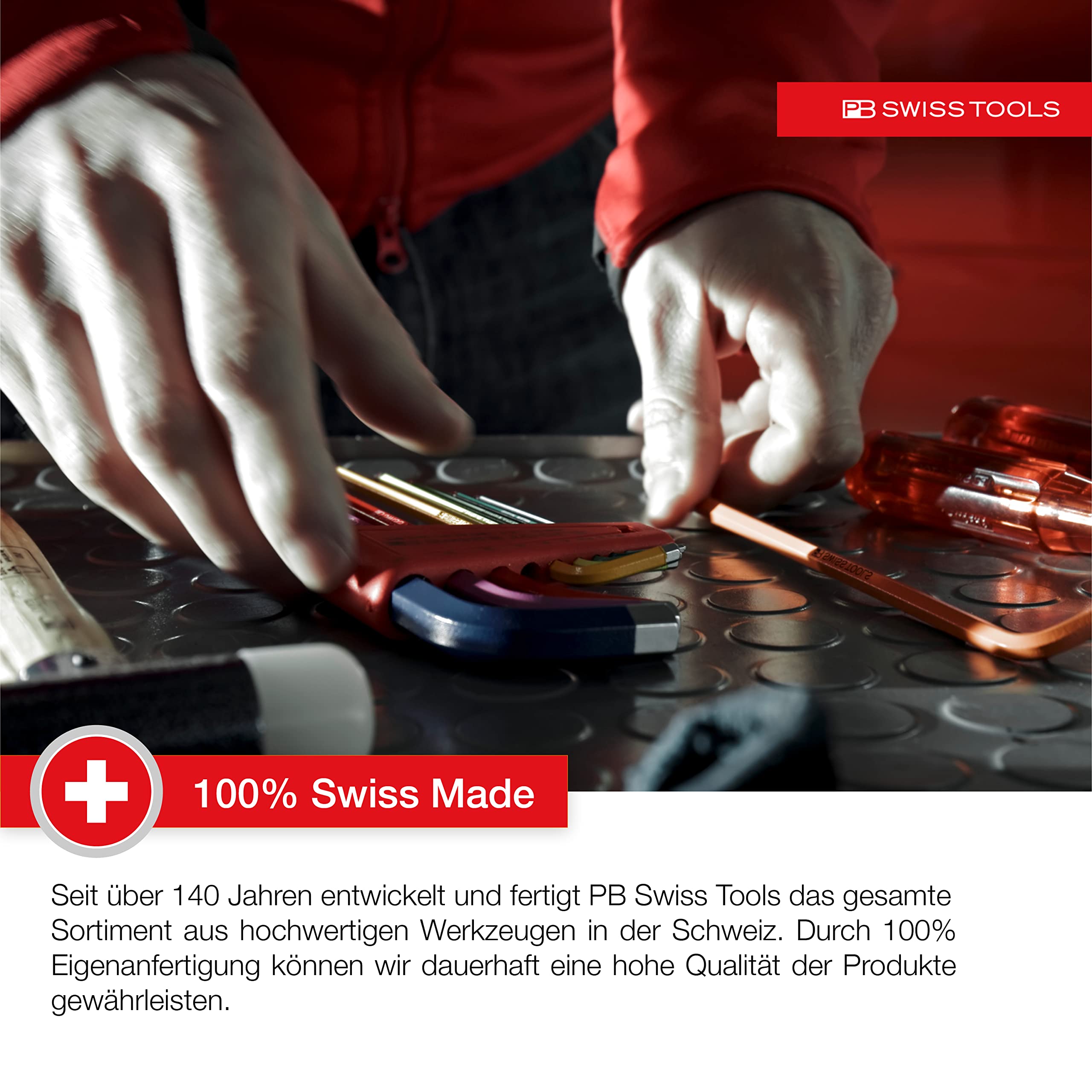 PB Swiss Tools laser-marked serial numbers verify authenticity and traceability.
