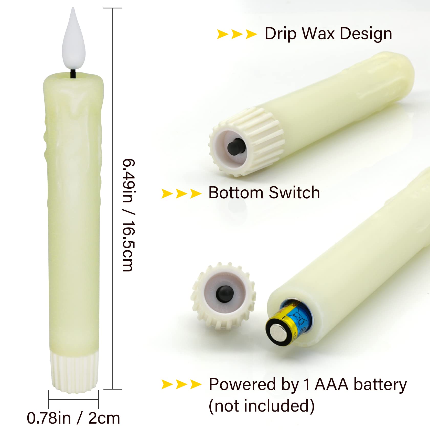 PChero fits standard holders with 0.78-inch diameter