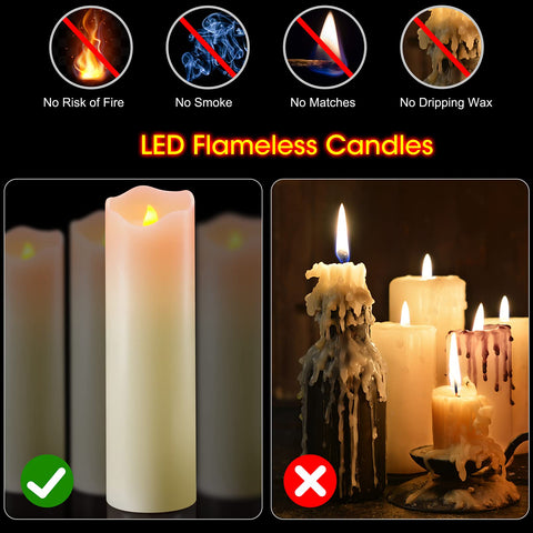 PChero candles in sconce or holder creating cozy hallway lighting.