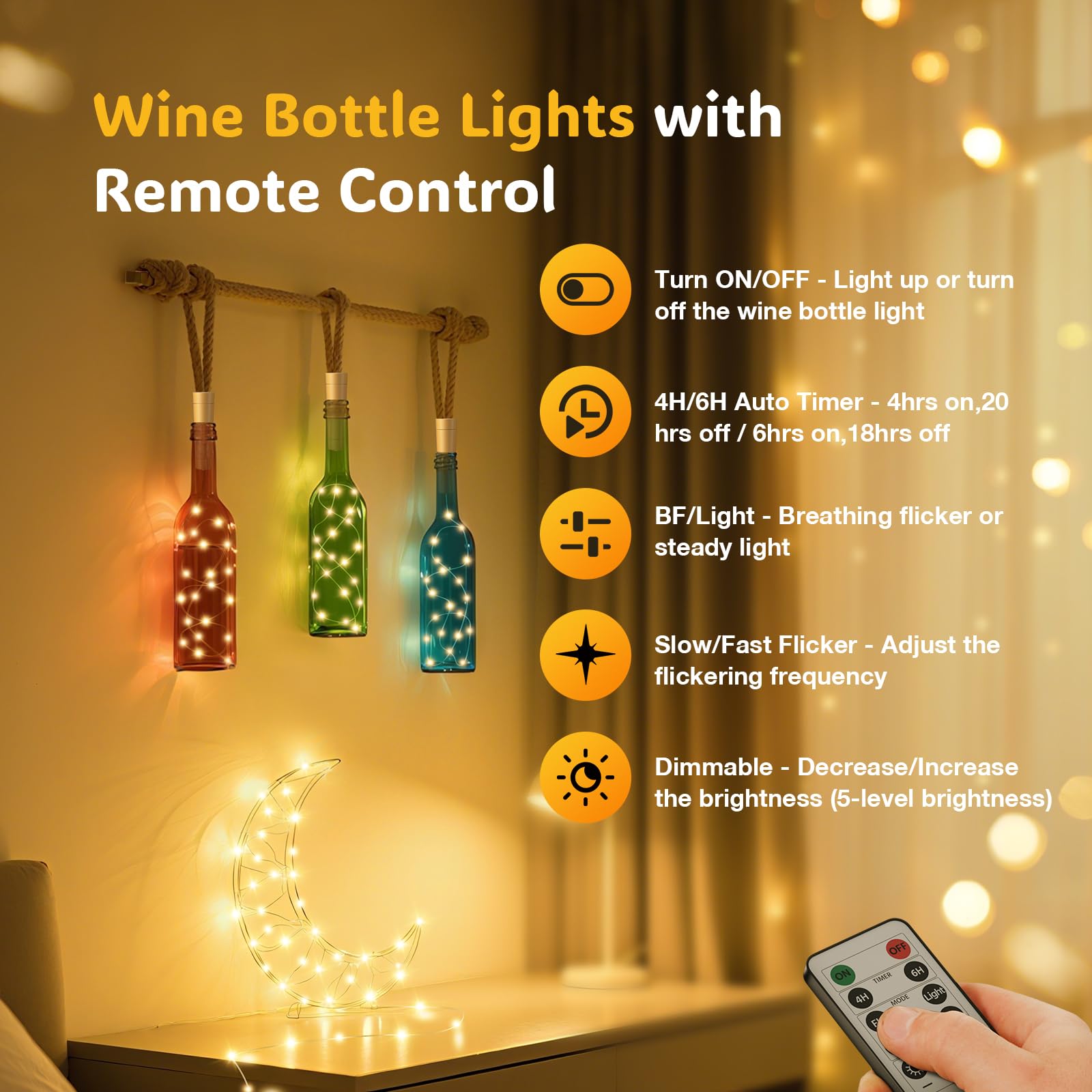 PChero upcycled bottle decor turns empties into stylish centrepieces.