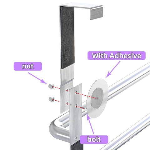 PDBADA 3-tier configuration detail improves towel organization.