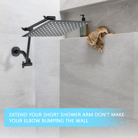 PDPBath matte black finish adds a modern look to any bathroom.