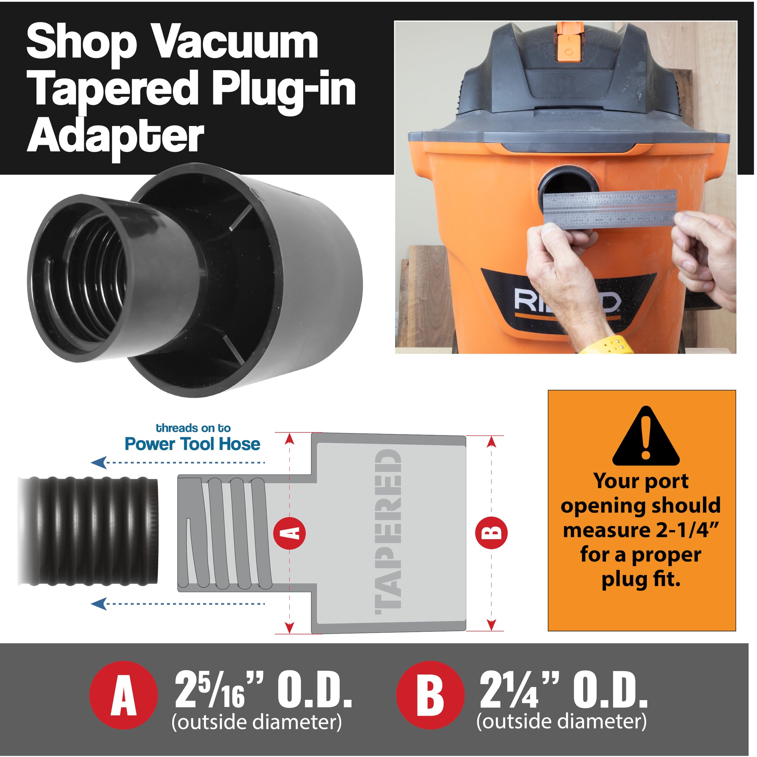 Peachtree 10-foot hose kit reduces mess during sanding and routing tasks