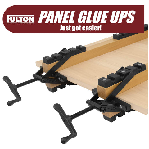 Peachtree 4‑way clamp assembly parts layout for easy setup