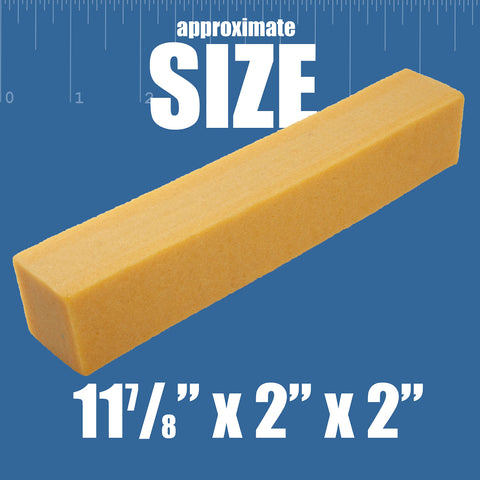 Peachtree abrasive cleaning stick cleans sanding discs to extend use