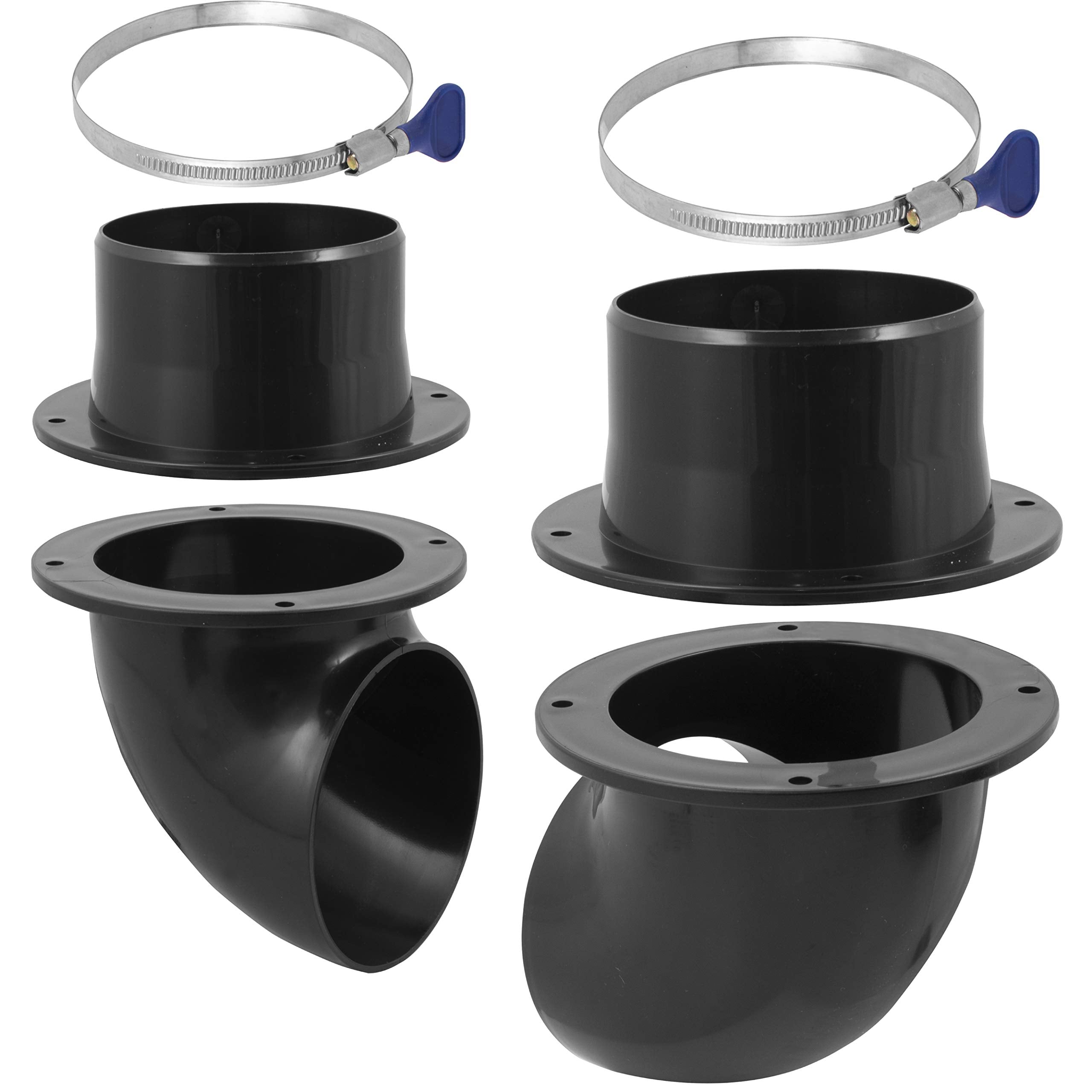 Peachtree Cyclone Dust Separator Kit top view showing debris separation