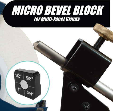 Peachtree Pro Grind projection gauge enables repeatable angle setup