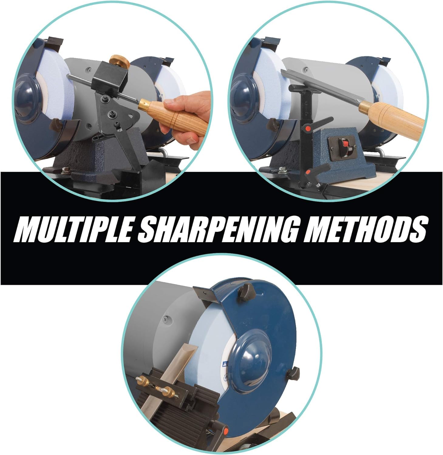 Peachtree Pro Grind 3x5 inch slotted platform for flat-edged tools