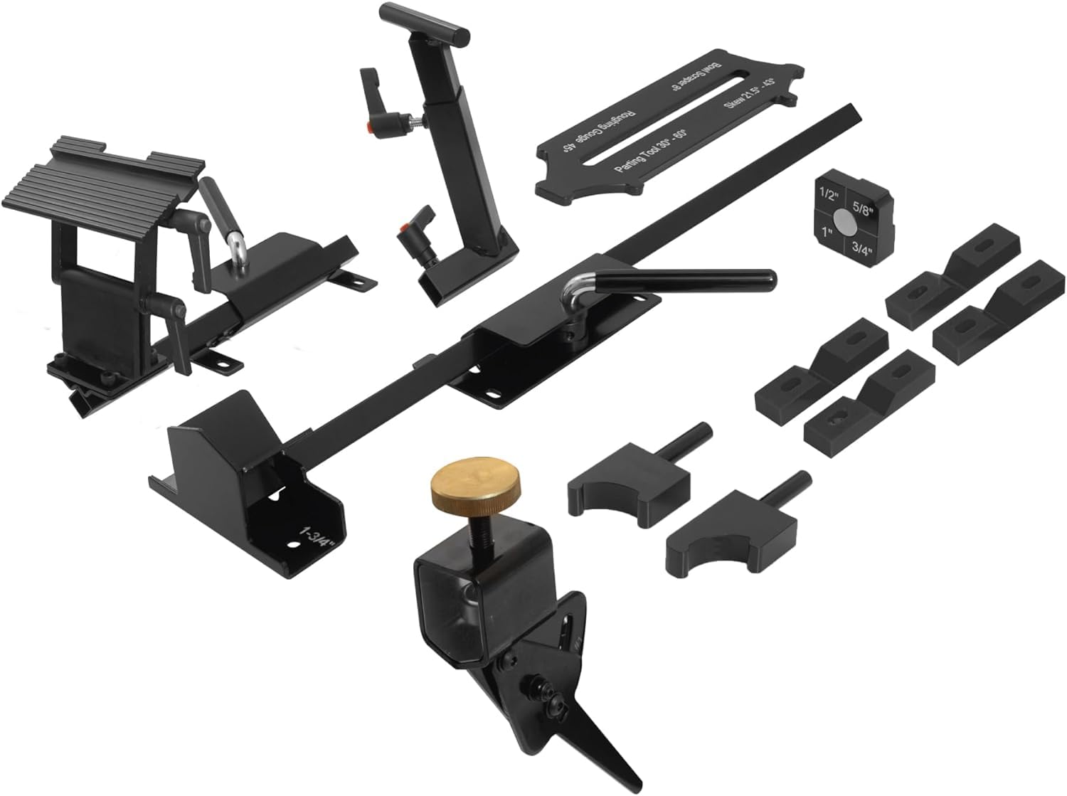 Peachtree Pro Grind system overview showing all-in-one sharpening setup