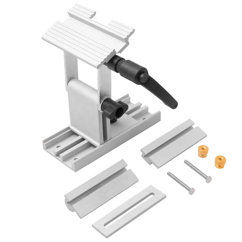Peachtree Woodworking Supply tool rest jig front view for precise honing