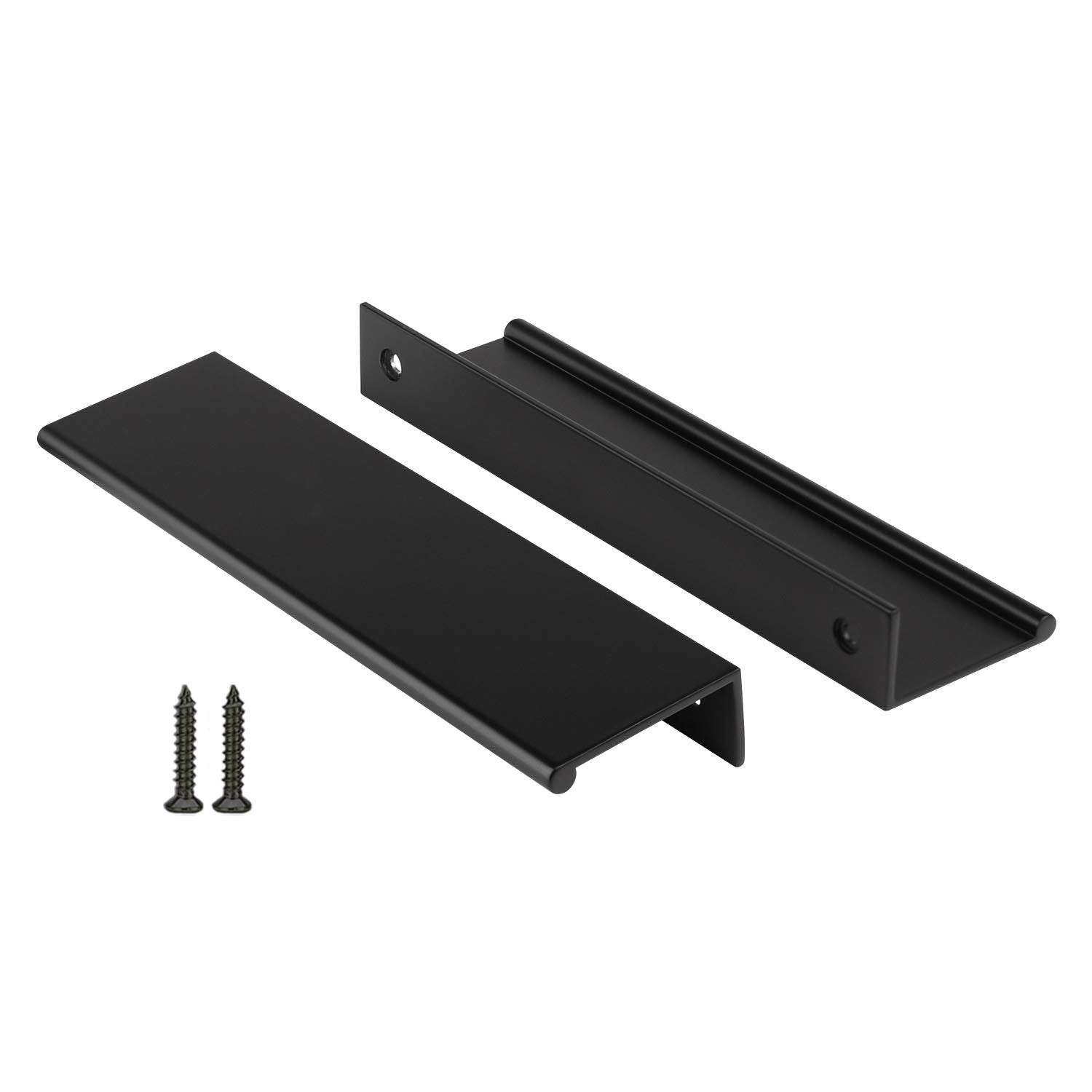 Peaha 5-pack 5-inch black cabinet pulls for a sleek kitchen upgrade.